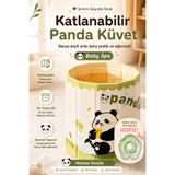 Boheme Baby Spa Panda Desenli Portatif Bebek ve Çocuk Küveti / Katlanabilir Oyun Havuzu + Boyun Simidi Hediyeli