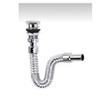 Boheme İz Yapı Krom pup-up Lavabo Sifon Takımı