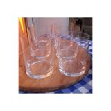 Bohemia BARDAK KRİSTAL KISA 10 CM 320 CC Beyaz