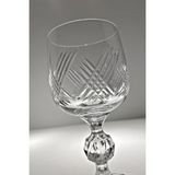 Bohemia Collection Sterna Kristal 6'lı Kahve Yanı Su Bardağı / Beyaz Şarap Kadehi Seti 150CC Era Model - Şeffaf - 150 ml