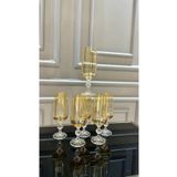 Bohemia KRİSTAL Ayaklı Kahve Yanı Su Bardağı