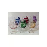 Bohemia Kristal Bardak Lüsterli 250 Cc 6 Adet