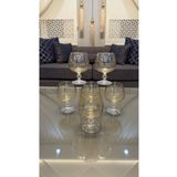 Bohemia Kristal Gold Kahve Yanı Su Bardağı