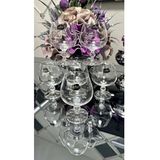 Bohemia Kristal Sade Şık Kahve Yanı Su Bardağı - Beyaz - 250 ml