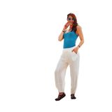 Bohemian Bohem Beli Lastikli Salas Yoga Salvar Pantolon-1