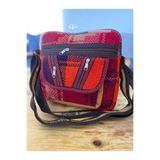 Bohemian Iran Işi El Yapımı Turuncu Günlük Bohem Kilim Çanta Turuncu Küçük Boy