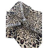 Bohemian Leopar 55 X 55 Ipek Fular 1606071 Siyah