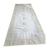 Bohemian Naturel Dantel Detaylı Runner 50x130 Naturel 50 x 130