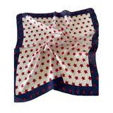 Bohemian Yıldız 55 X 55 Ipek Fular1606069 Beyaz