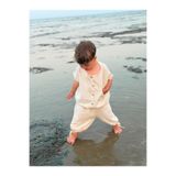bohemiankids baby wear Keten Hasır İp Detay Takım