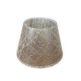 Bohhem Abajur Başlığı Hazır Şapka Bej Dantel Kumaş Bej