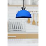 Bohhem Kugel Mavi Metal Sarkıt Mutfak Avize Ofis Hol Cafe Tavan Aydınlatma Kırmızı 23 x 13