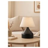 Bohhem Milano Metal Gövdeli Abajur Krem Kırçıllı Başlık Ayd-3088 Krem Kırçıllı