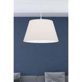 Bohhem North Home Konik Kumaş Büyük Boy Tavan Sarkıt Avize Krem Krem Bej 37 x 21