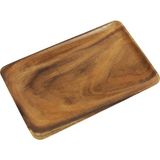 Boho Bazzar Akasya Ağacı WD-6330 El Yapımı Dikdörtgen Tepsisi 40,5X25,5CM