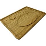 Boho Bazzar Bambu Odora Dikdörtgen Sunum Tabağı 37*27*1,6cm