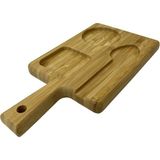 Boho Bazzar Bambu Tabı Sunum Tabağı / Tabi 23*12CM