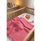 Boho Piccolo 4 Katlı %100 Pamuk 115 x 115 cm Müslin Bebek ve Çocuk Örtü, Battaniye - Pembe