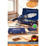 Böhrer 1000W 6 Çeşit Paftalı Dijital Göstegeli 220V Elektrikli Boru Kaynak Makinesi - MAVİ