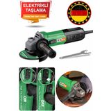Böhrer 115 mm 2600W Elektrikli Açılı Avuç Taşlama Makinesi, Profil Kesme , Mermer Zımparalama , Demir Kesme