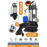 BÖHRER 1/4 Kw 0.33 HP 220V Demir Drenaj Çelik Gövde Dalgıç Su Motoru Pompa | 7m Derinlik -70m Yatay | 1.25