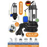 BÖHRER 2.2/4 Kw 0.75 HP 220V Demir Drenaj Çelik Gövde Dalgıç Su Motoru Pompa | 9m Derinlik -90m Yatay | 50