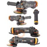 Böhrer 2100 Watt Bakır Sargılı 115 mm Metal Şanzıman Avuç Içi Taşlama Sprial Makinesi