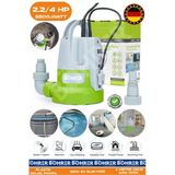 BÖHRER 3/8 HP 550W Plastik Temiz Su Dalgıç Pompası | 7m Dik-70m Yatay | 6000L Yüksek Debi - Sessiz Çalışma