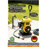 Böhrer 50A 7.5 Hp 6M Emiş - 250M Yatay - 25M Dik Benzinli Bahçe Sulama Tahliye Santrifüj Pompa