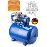 BÖHRER 6 KADEMELİ YMP6-70 YÜKSEK BASINÇ 8 KAT 25 DAİRE 'YE KADAR 1.75 HP 50L TANK HİDROFOR SU MOTORU POMPA