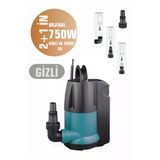 BÖHRER 750w 1 Hp Gizli Şamandralı Pompası Kirli Temiz Su Yüzme Havuz Gölet Su Aktarma Pompası