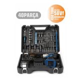 Böhrer Akülü Kömürsüz 58VF 5000 Mah Torklu Full Setli Somun Sıkma Bijon Sökme (Torklu Vidalama Özelliği)