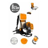 BÖHRER Alman 15 Hp /h Sırt Tipi Benzin Motorlu Çim Çalı Kesme Biçme Makinesi Sırt Tırpan
