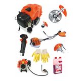 BÖHRER Alman Yan Tipi Benzinli Lxt 2.4 Kw 3 Hp Ot Çalı Çim Biçme Makinesi Yan Tırpan Eldiven 2tyağ