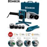 Böhrer BA011332 800W Pprc Boru Kaynak Makinesi Seti 20-25-32-40 mm Paftalı Metal Çantalı Makas Hediy
