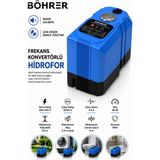 Böhrer BA011342 Frekans Konvertörlü Sessiz-Akıllı-Sabit Basınç- Hidrofor Pompa - 5 Kat 8 Daire - MAVİ