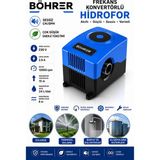 Böhrer BA011345 Frekans Konvertörlü Sessiz-Akıllı-Sabit Basınç- Hidrofor Pompa - 1 Kat 2 Daire ve 2 - TURUNCU