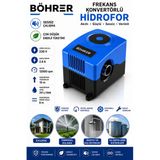 Böhrer Ba011345 Frekans Konvertörlü Sessiz-Akıllı-Sabit Basınç- Hidrofor Pompa - 1 Kat 2 Daire Ve 2