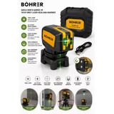 Böhrer Ba011347 Şarjlı Nokta Şarkül Lazer + Yatay Ve Dikay Lazer Hizalama Makinesi - Yeşil Işık Lazer