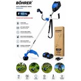 BÖHRER BA011348 AKÜLÜ 36V 5 AMPER ÇİFT AKÜLÜ YAN TİPİ OT ÇALI DİKEN BİÇME TIRPAN MAKİNESİ - PROFESYO