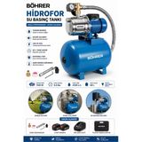 Böhrer Ba011366 Jet750sc Paslanmaz Gövde 1.0 Hp Hidrofor Su Basınç Makinesi - 5 Kat 5 Daire