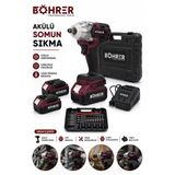 Böhrer BA011406 Çift Akülü Darbeli 450NM Şarjı Somun Sıkma Makinesi