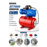 Böhrer BA011425 4 Kat 4 Daire Kadar Uygun 1 Hp 24L Otomatik Aç Kapa Hidrofor - Bakır Sargılı