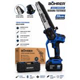 Böhrer BA011452 Çift Batarya Pro 20CM Budama Testeresi - 10 Pilli 36V 5AH