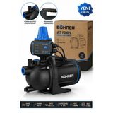 Böhrer BA011454 4 Kat 4 Daire Yeni Model Jet Pompa Bakır Sargılı 1 Hp Su Pompası - Şebeke Suyuna Uygun