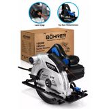 Böhrer Ba011515 1500W 185 Mm Daire Testere Lazer Çizgili Ahşap Mdf Sunta Kesme Makinesi Açılı Kesim