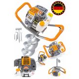 Böhrer Benzinli 15 Hp/h Fidan Ekme Toprak Burgu Sondaj Makinesi 10CM Burgu Ucu