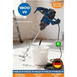 Böhrer Elektrikli 7800D/Dk 1800W 220V Pro Serisi Boya Harç Karıştırıcı