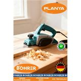 Böhrer Elektrikli Ahşap Düzeltme Rende Planya Makinesi