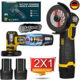 Böhrer HB0239T Mini Akülü Açılı Taşlama Demir Kesme Makinesi